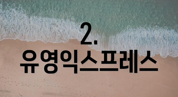 2. 유영익스프레스