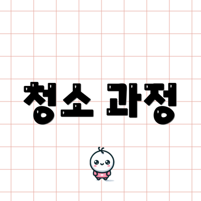 청소 과정